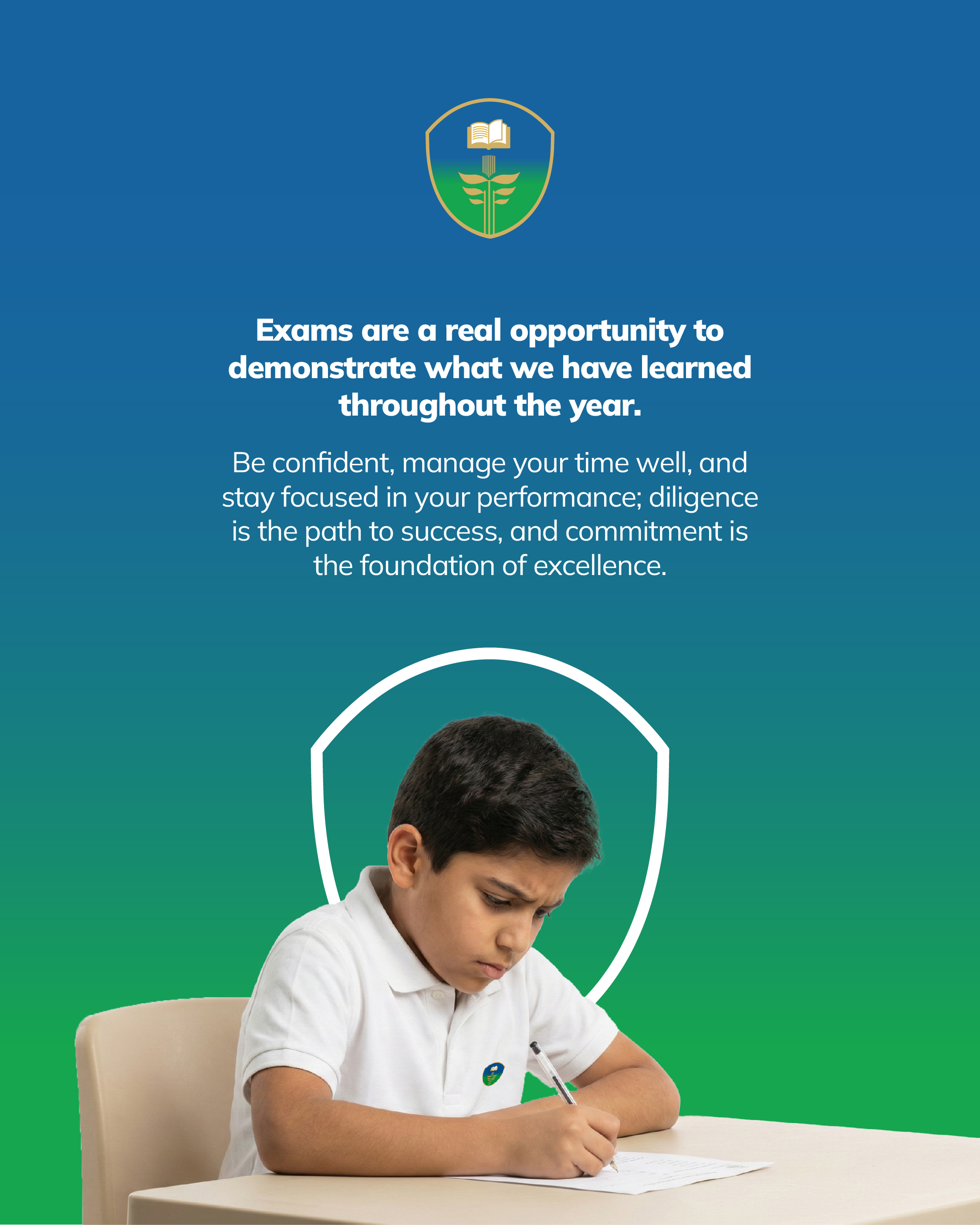 Exams — An Opportunity to Shine