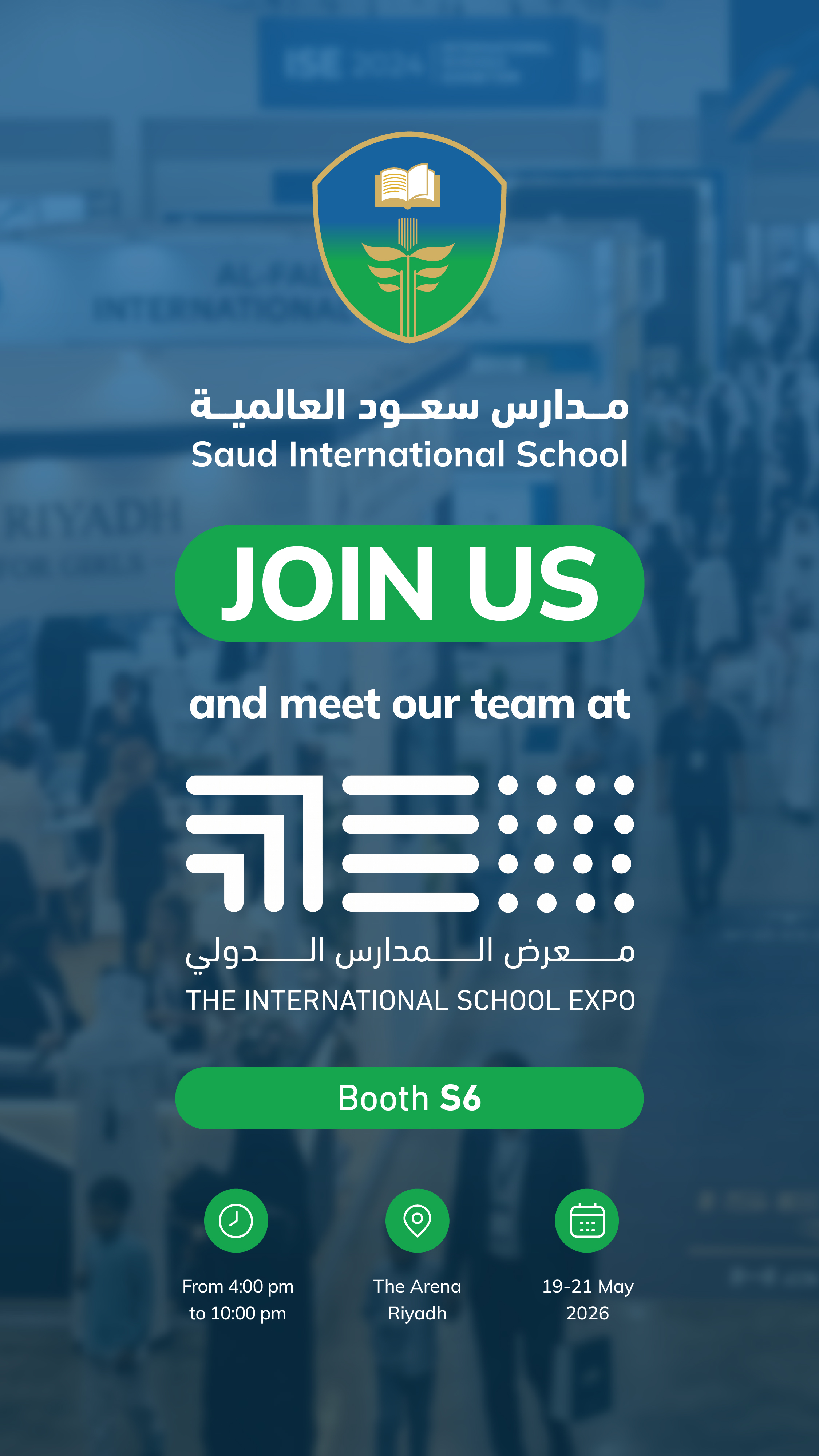 Meet Us at The International School Expo